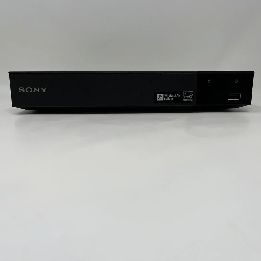 Sony BDP-S3700 Blu-Ray Disc Player Wi-Fi Streaming Tested + Remote & Power Cord